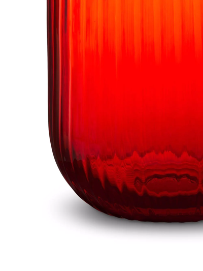 Dolce & Gabbana Hand-blown Murano Glasses (set Of 2) In Orange