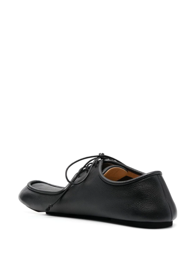 Shop Marsèll Lace-up Leather Derby Shoes In Schwarz