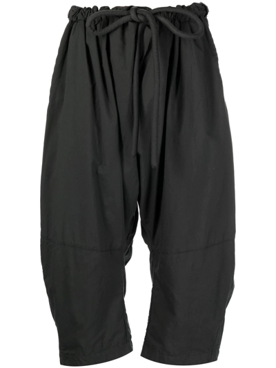 Lemaire Drawstring-waist Trousers In Grau
