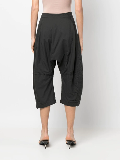 Lemaire Drawstring-waist Trousers In Grau
