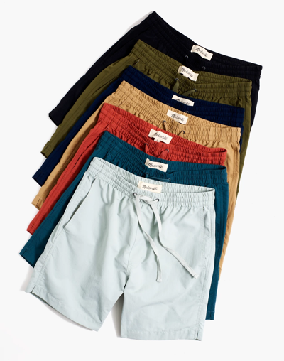 Shop Mw 6 1/2" (re)sourced Everywear Shorts In Weathered Brick