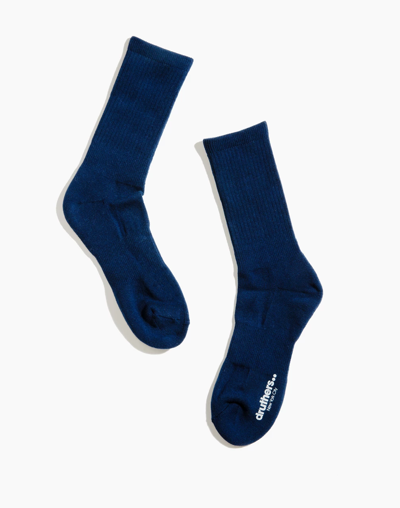 Shop Mw Druthers&trade; Everyday Organic Cotton Crew Socks In Navy