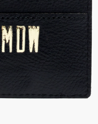 Madewell The Leather Card Case In True Black
