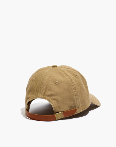 Madewell Broken In Baseball Cap In Olive Surplus