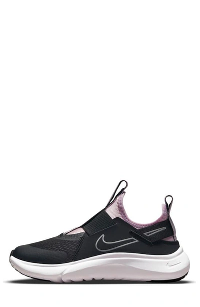 Shop Nike Flex Plus Sneaker In Black/ Silver/ Pink Foam