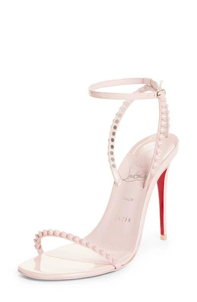 Christian Louboutin So Me Spike Red Sole Sandals  Louis vuitton shoes heels,  Christian louboutin heels, Christian louboutin