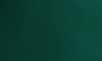 Alfred Sung One-shoulder Satin Twill Trumpet Gown In Hunter Green