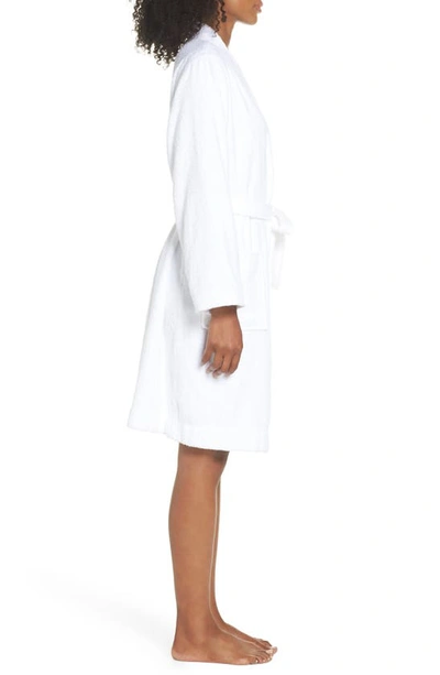 Shop Ugg Lorie Terry Short Robe In White