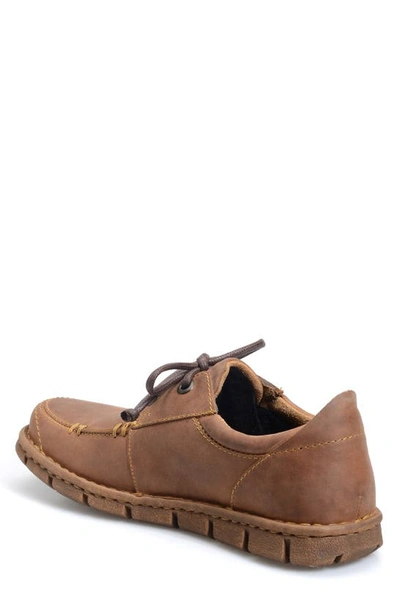 Shop Brn 'joel' Moc Toe Derby In Light Brown Suede