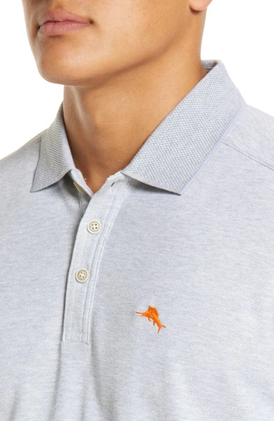 Tommy Bahama Emfielder 2.0 Islandzone® Performance Polo In Storm Gray Heather