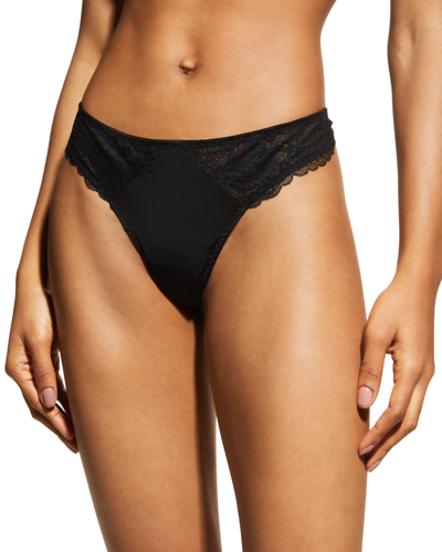 Shop Skarlett Blue Minx Two-pack Lace Thong In Cashmere/blush