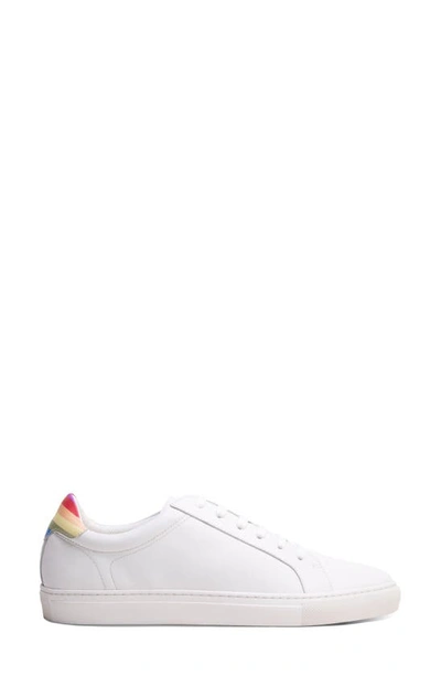 Shop Blake Mckay Jay Low Top Sneaker In White/ Rainbow