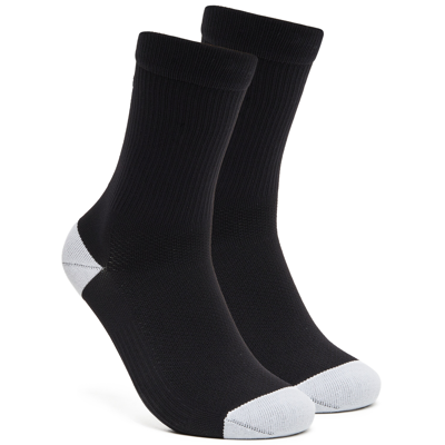 Shop Oakley Ribbed Ellipse Long Socks In Black