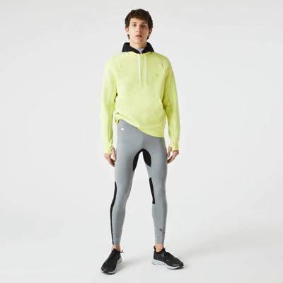 Shop Lacoste Men's Sport Leggings In Grey
