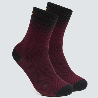Shop Oakley B1b Mtb Long Socks In Red