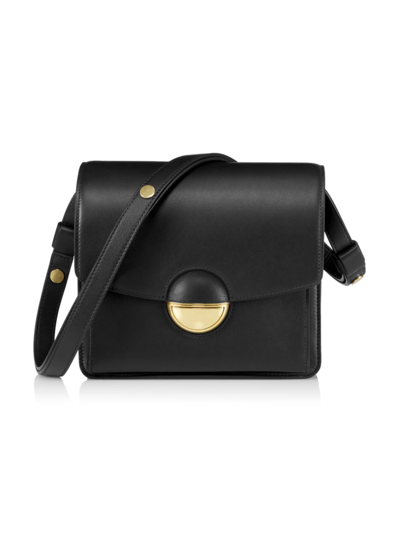 Shop Proenza Schouler Women's Dia Day Leather Shoulder Bag In Black