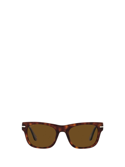 Shop Persol Square Frame Sunglasses In Multi
