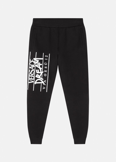 Shop Versace Dream Logo Sweatpants, Male, Black, S
