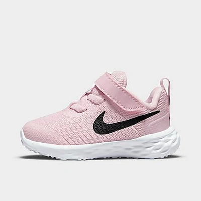 Shop Nike Girls' Toddler Revolution 6 Casual Shoes In Pink Foam/black