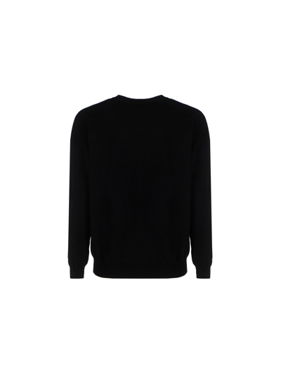 Shop Marcelo Burlon County Of Milan Icon Wings Knit In Black White