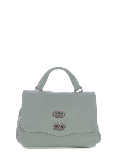 Zanellato Borsa Postina Baby Daily In Pelle In Verde Acqua | ModeSens