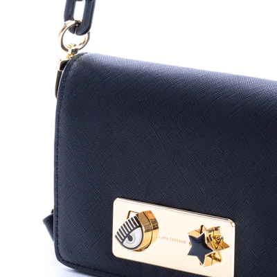 Chiara Ferragni 72SB4BE6 ZS135 EYE STAR LOCK Bag Black