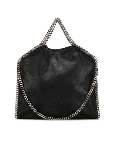 Shop Stella Mccartney Chain Strap Tote In Black