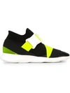 CHRISTOPHER KANE safety buckle sneakers,NYLON100%