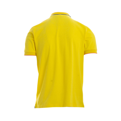 Shop Sun 68 Sun68 Cotton Polo Shirt In Yellow