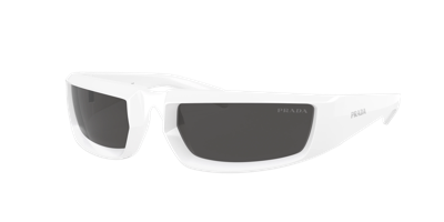 Shop Prada Man Sunglasses Pr 25ys In Dark Grey