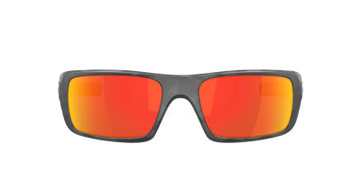 Oakley Men's Rectangle Sunglasses, Oo9239 60 Crankshaft In Ruby Iridium Polarized