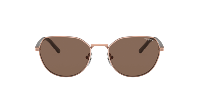 Shop Vogue Eyewear Woman Sunglasses Vo4242s In Dark Brown