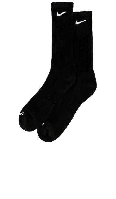Nike Everyday Plus Cushioned In Black & White