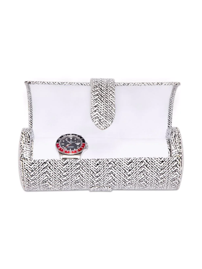 Rapport Marlow Three-watch Roll In Weiss