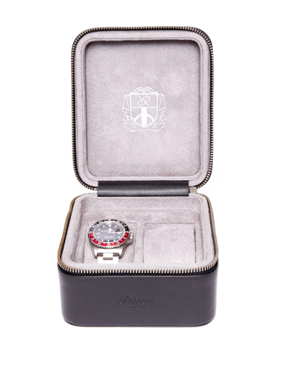 Rapport Two-watch Box In Schwarz