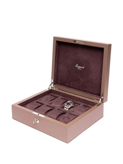 Rapport Vantage 8-watch Box In Braun