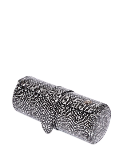 Rapport Marlow Three-watch Roll In Schwarz