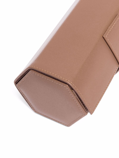 Rapport Three-watch Box In Braun