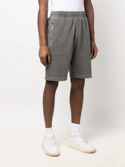 Etudes Studio Straight-leg Organic-cotton Shorts In Grey