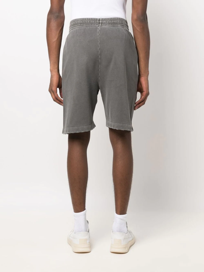 Etudes Studio Straight-leg Organic-cotton Shorts In Grey