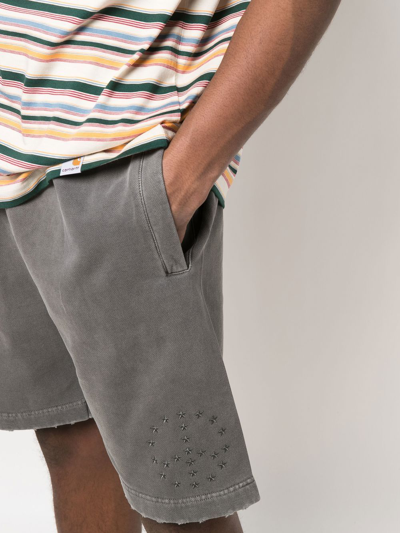 Etudes Studio Straight-leg Organic-cotton Shorts In Grey
