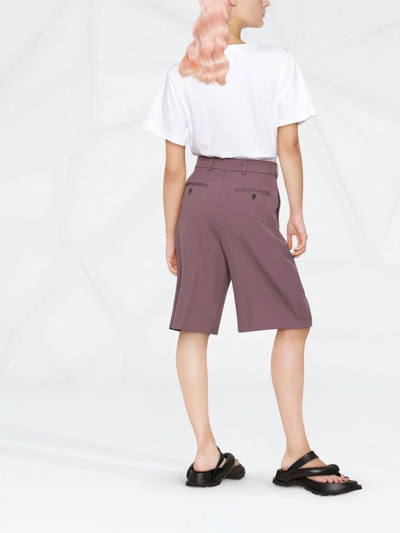 Allude Round-neck Short-sleeve T-shirt In Weiss