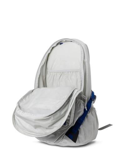 Supreme Logo-patch Backpack In Grey
