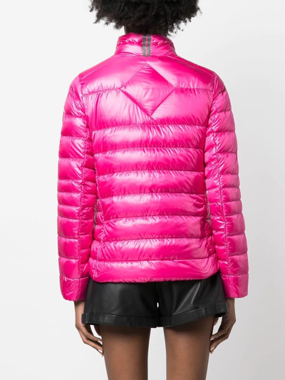 Shop Canada Goose Cypress Recycled Down Jacket In Rosa