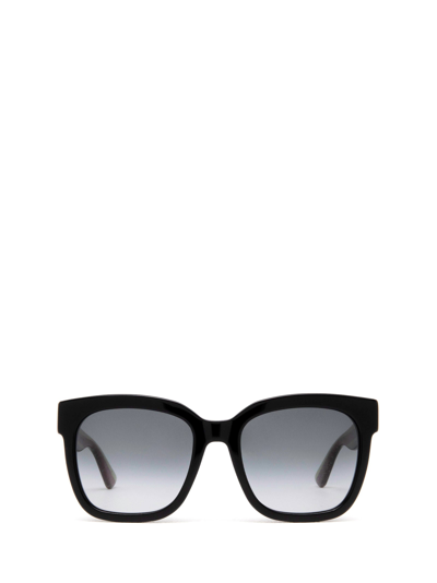 Shop Gucci Eyewear Sunglasses In Black