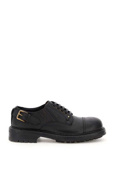 Shop Dolce & Gabbana Bernini Slip On Shoes In Black