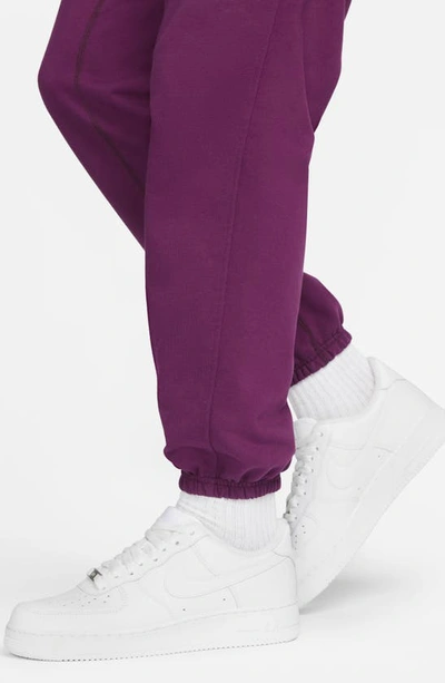Nike Men's Dri-fit Standard Issue Basketball Pants In Sangria/ Pale Ivory