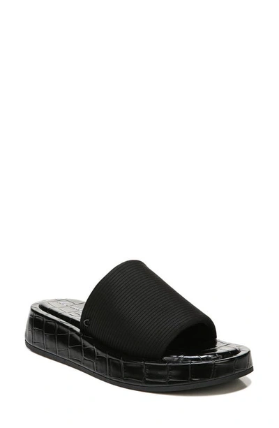 Shop Circus By Sam Edelman Latasha Platform Slide Sandal In Black