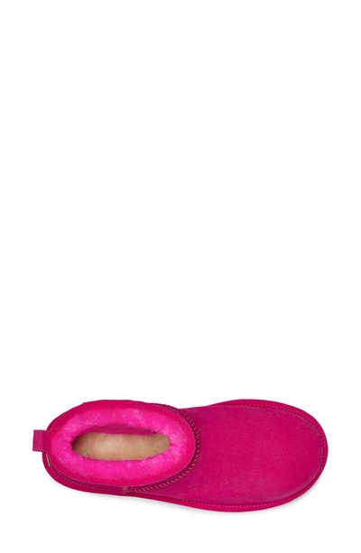 Shop Ugg Ultra Mini Classic Boot In Taffy Pink