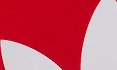 Shop Adidas Originals Kids' Trefoil Graphic Tee In Vivid Red/ White